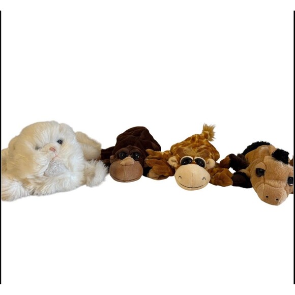 Hand Puppets Lot Of 22 Animals Vintage & Modern Clifford Cat Dog - Picture 4 of 7